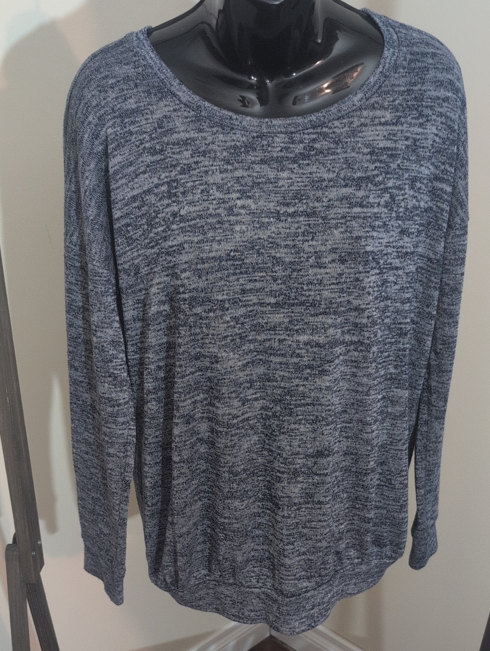 Old Navy | Women's Heathered Long-Sleeve Sweater Top - Gray